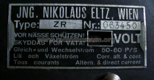 Zwergsuper ZR; Radione RADIO (ID = 1036917) Radio