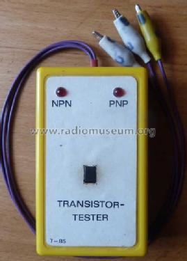 Transistor Tester Testfix ; Radiopraktiker, Wien (ID = 1952015) Equipment