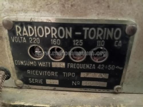 500; Radiopron Radio F. (ID = 3045923) Radio