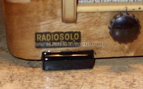 Inconnu - Unknown 1 ; Radiosolo, Société (ID = 554834) Radio