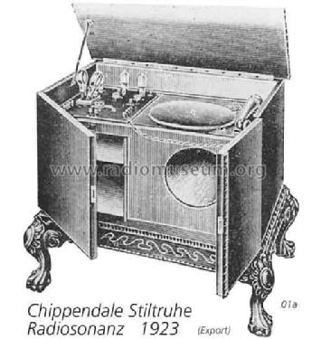 Chippendale-Truhe ; Radiosonanz GmbH bzw (ID = 2344) Radio