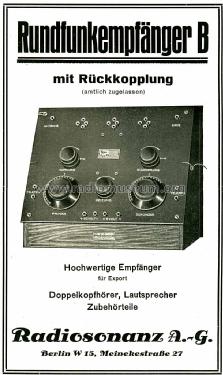 RFB; Radiosonanz GmbH bzw (ID = 1528501) Radio