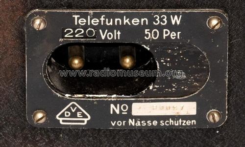 33W ; Telefunken (ID = 3012785) Radio