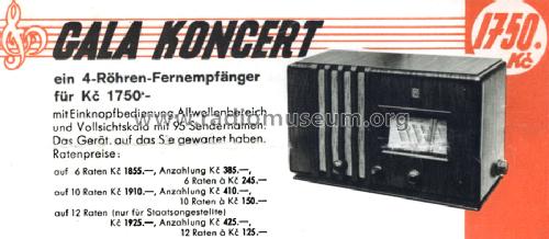 Gala Koncert ; Radiotechna, spol. s (ID = 747086) Radio