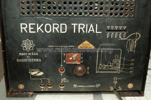 Rekord Trial ; Radiotechna, spol. s (ID = 1182781) Radio