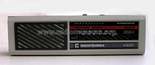 Abava RP-8330 ; Radiotehnika RT - (ID = 1111747) Radio