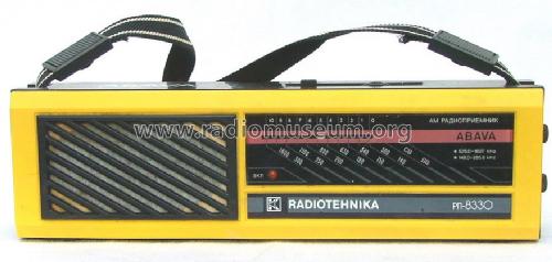Abava RP-8330 ; Radiotehnika RT - (ID = 218679) Radio
