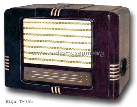 Riga T755; Radiotehnika RT - (ID = 32044) Radio