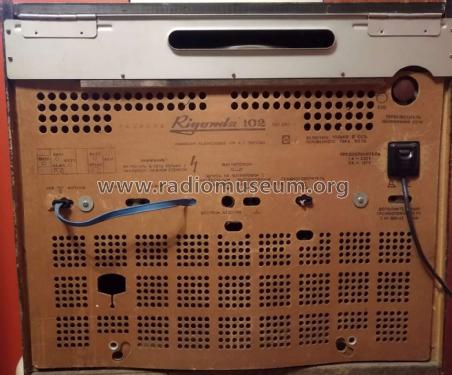 Rigonda 102; Radiotehnika RT - (ID = 2888587) Radio