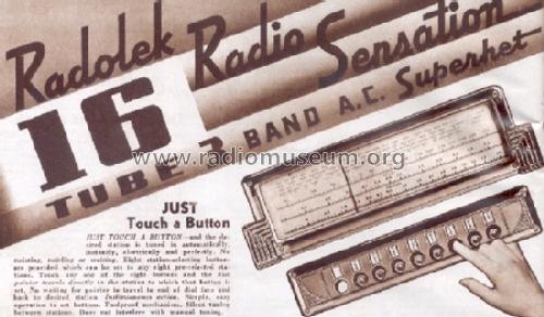 17546 ; Radolek Co., Chicago (ID = 203724) Radio