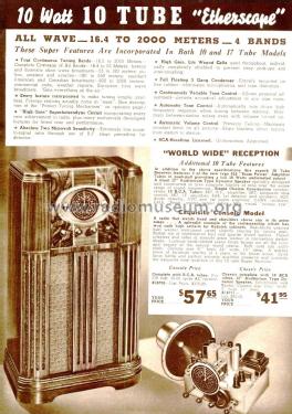 Etherscope 16750; Radolek Co., Chicago (ID = 3157750) Radio