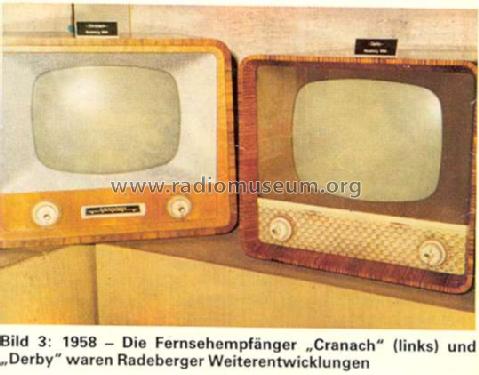 Derby FE845A; Rafena Werke (ID = 168515) Televisore