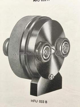 Dezimeterumschalter HFU 033 B; Rafena Werke (ID = 2391906) Equipment