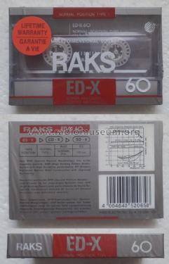 Compact Cassette - CC - MC ; Raks Electronic Co.; (ID = 1816778) Misc