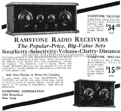 Ramstone Special; Ramstone Corp.; New (ID = 1543961) Radio