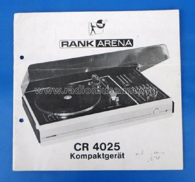 CR 4025; Rank-Arena, Horsens (ID = 2038446) Radio