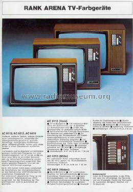 Electronic Color AC6313; Rank-Arena, Horsens (ID = 1770888) Televisore