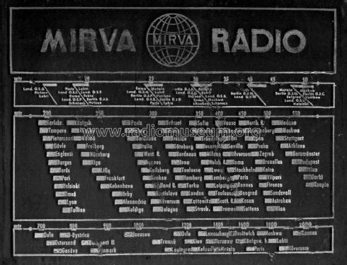 Mirva-Radio 645V; Rateka AB; (ID = 2049930) Radio