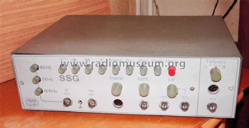 Stereo-Service-Generator SSG; Rationalisierungsmit (ID = 1248381) Equipment