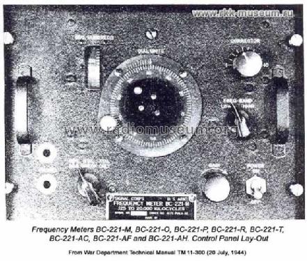 SCR-211-O Frequency Meter Set ; Rauland Corp.; (ID = 723156) Equipment