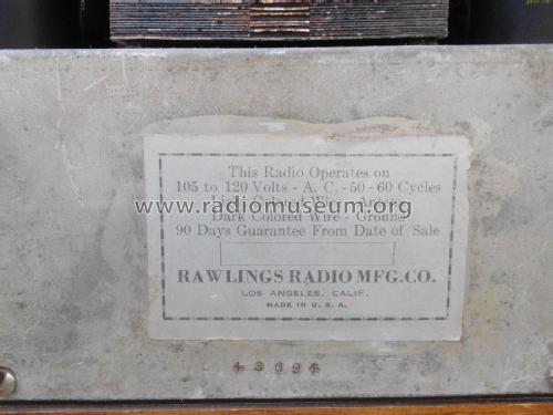 Falcon ; Rawlings Radio Mfg. (ID = 2320347) Radio