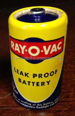 Heavy Duty - Leak Proof - Flashlight Battery - Size D 2LP; Ray-O-Vac / Rayovac, (ID = 1742858) A-courant
