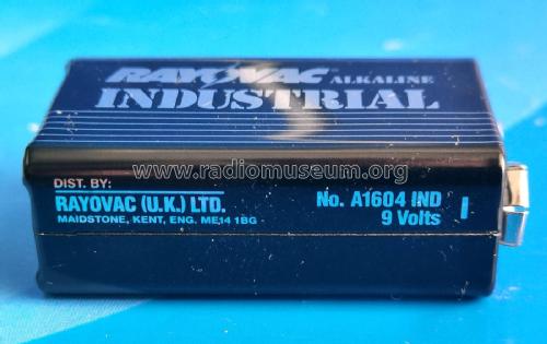 Transistor Battery 9 Volts 1604; Rayovac; GB (ID = 2672292) Power-S