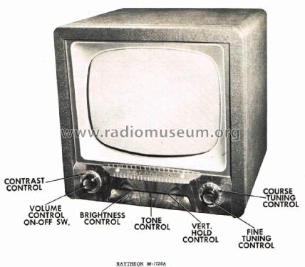 M-1726A; Raytheon Mfg. Co.; (ID = 3080718) Televisión
