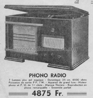 Phono radio ; RBC, Radio (ID = 1427501) Radio