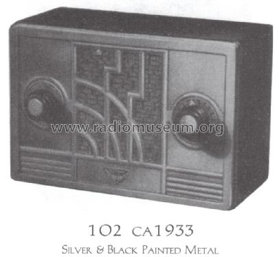 102 ; RCA RCA Victor Co. (ID = 1521801) Radio
