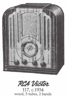 117 ; RCA RCA Victor Co. (ID = 1465025) Radio