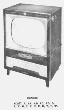 21-D-667 Ch= KCS97F; RCA RCA Victor Co. (ID = 2145855) Television