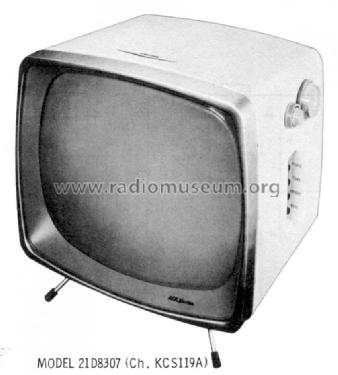 21D8307 Ch= KCS116A; RCA RCA Victor Co. (ID = 971360) Television