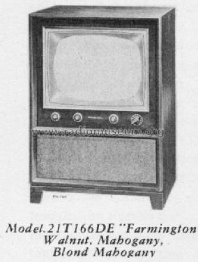 21T166DE 'Farmington' Ch= KCS68F; RCA RCA Victor Co. (ID = 1239517) Télévision
