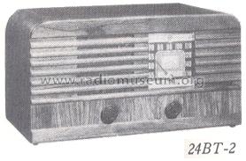 24BT-2 Ch= RC-1004-F; RCA RCA Victor Co. (ID = 148167) Radio