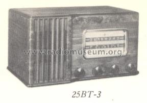25BT-3 Ch= RC-1004-B; RCA RCA Victor Co. (ID = 166825) Radio