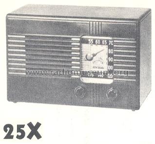 25X Ch= RC1003; RCA RCA Victor Co. (ID = 148255) Radio