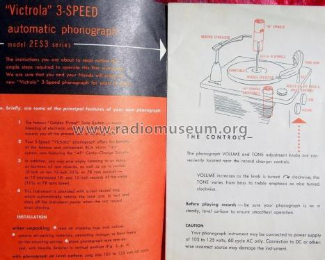 2ES3 Ch= RS-142; RCA RCA Victor Co. (ID = 1747108) Reg-Riprod