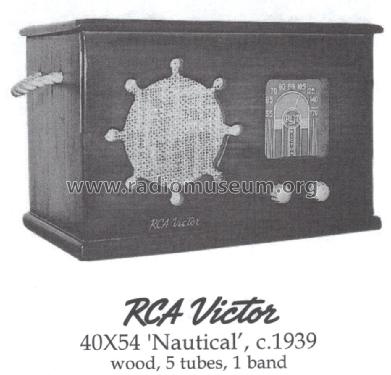 40X54 Treasure Chest Ch= RC-436; RCA RCA Victor Co. (ID = 1464987) Radio