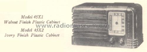 45X1 Little Nipper Ch= RC-457; RCA RCA Victor Co. (ID = 174112) Radio