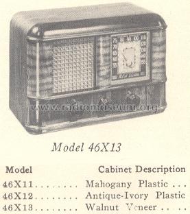 46X12 Ch= RC-456; RCA RCA Victor Co. (ID = 174148) Radio