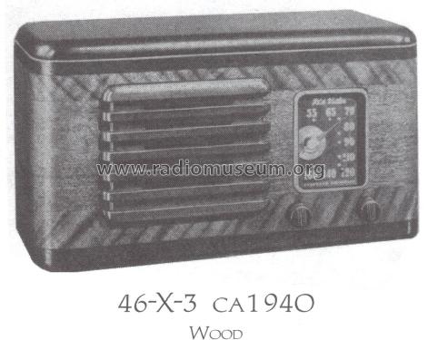 46X-3 Ch= RC-459H; RCA RCA Victor Co. (ID = 1522128) Radio