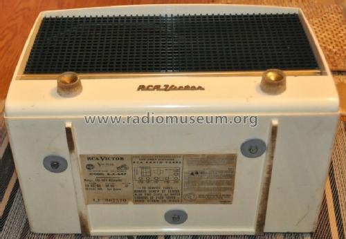 4-X-647 Ch= RC-1140; RCA RCA Victor Co. (ID = 1681154) Radio