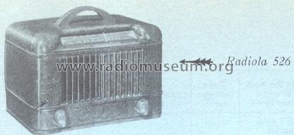 526 Ch= RC-1001-E; RCA RCA Victor Co. (ID = 167536) Radio