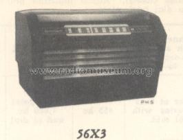 56X3 Ch= RC-1011B; RCA RCA Victor Co. (ID = 174978) Radio