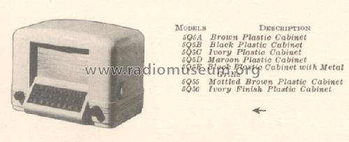 5Q56 Ch= RC-396; RCA RCA Victor Co. (ID = 172632) Radio