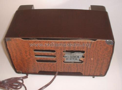 61-8 Ch= RC-1064; RCA RCA Victor Co. (ID = 464725) Radio