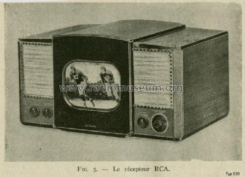 630TS Ch= KCS 20A; RCA RCA Victor Co. (ID = 418737) Television