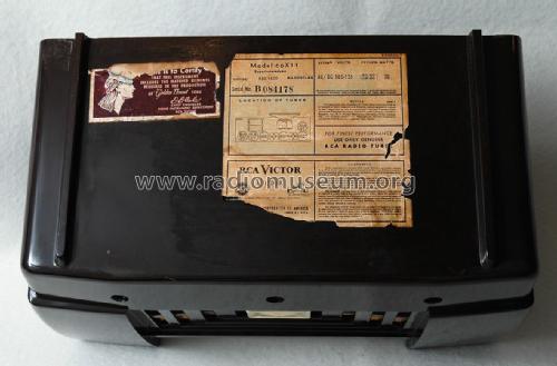 66X11 Ch= RC-1046C; RCA RCA Victor Co. (ID = 2517241) Radio