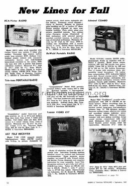 66X12 Ch= RC-1046; RCA RCA Victor Co. (ID = 1247647) Radio